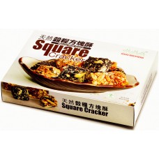 Good Brothers Natural Multi Grains Square Cracker 天然谷粮方块酥 160gm